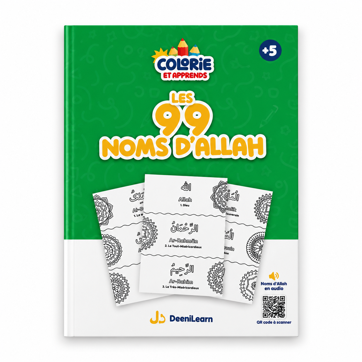 Les 99 noms d'Allah - à colorier