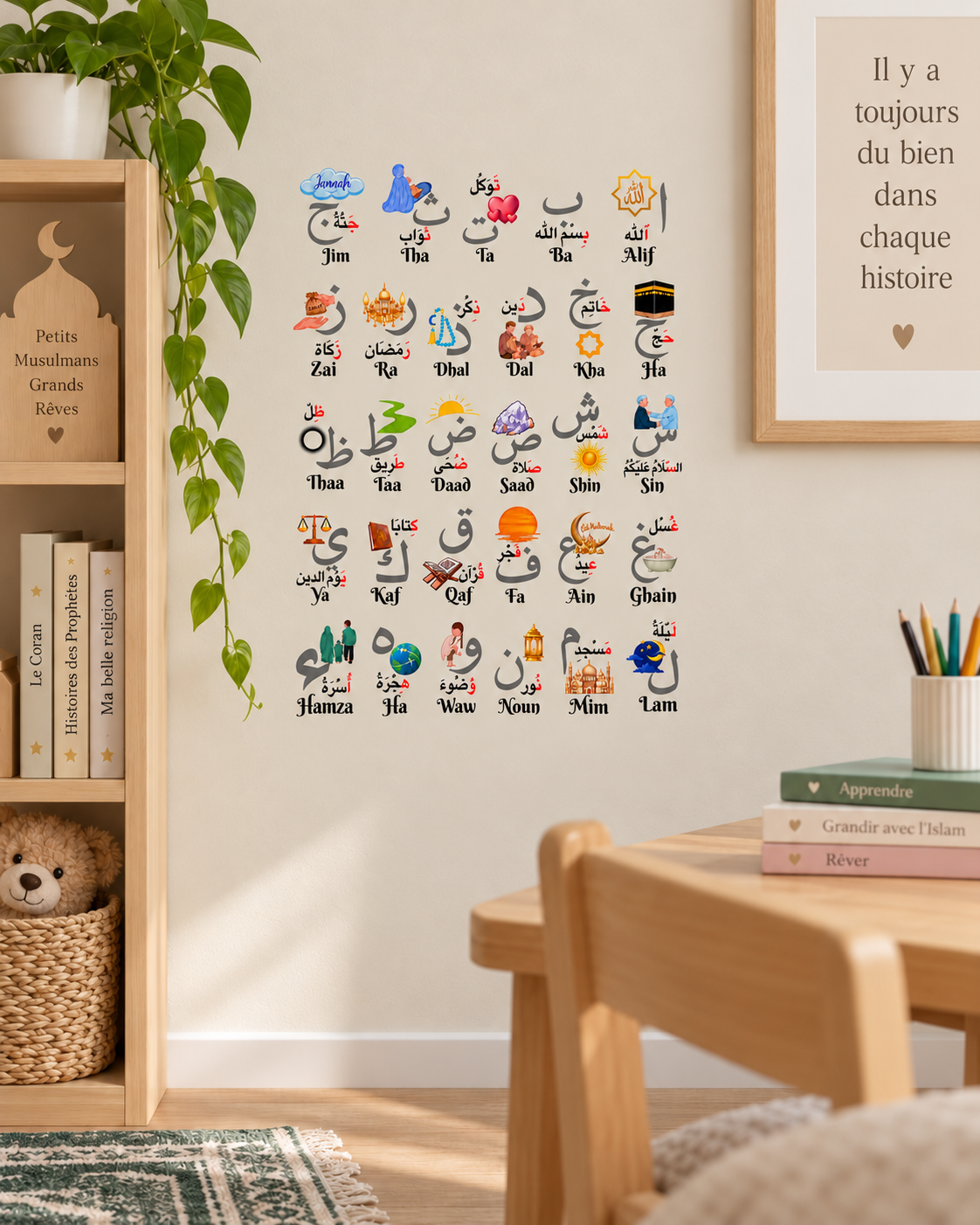 L'Alphabet - Stickers A4