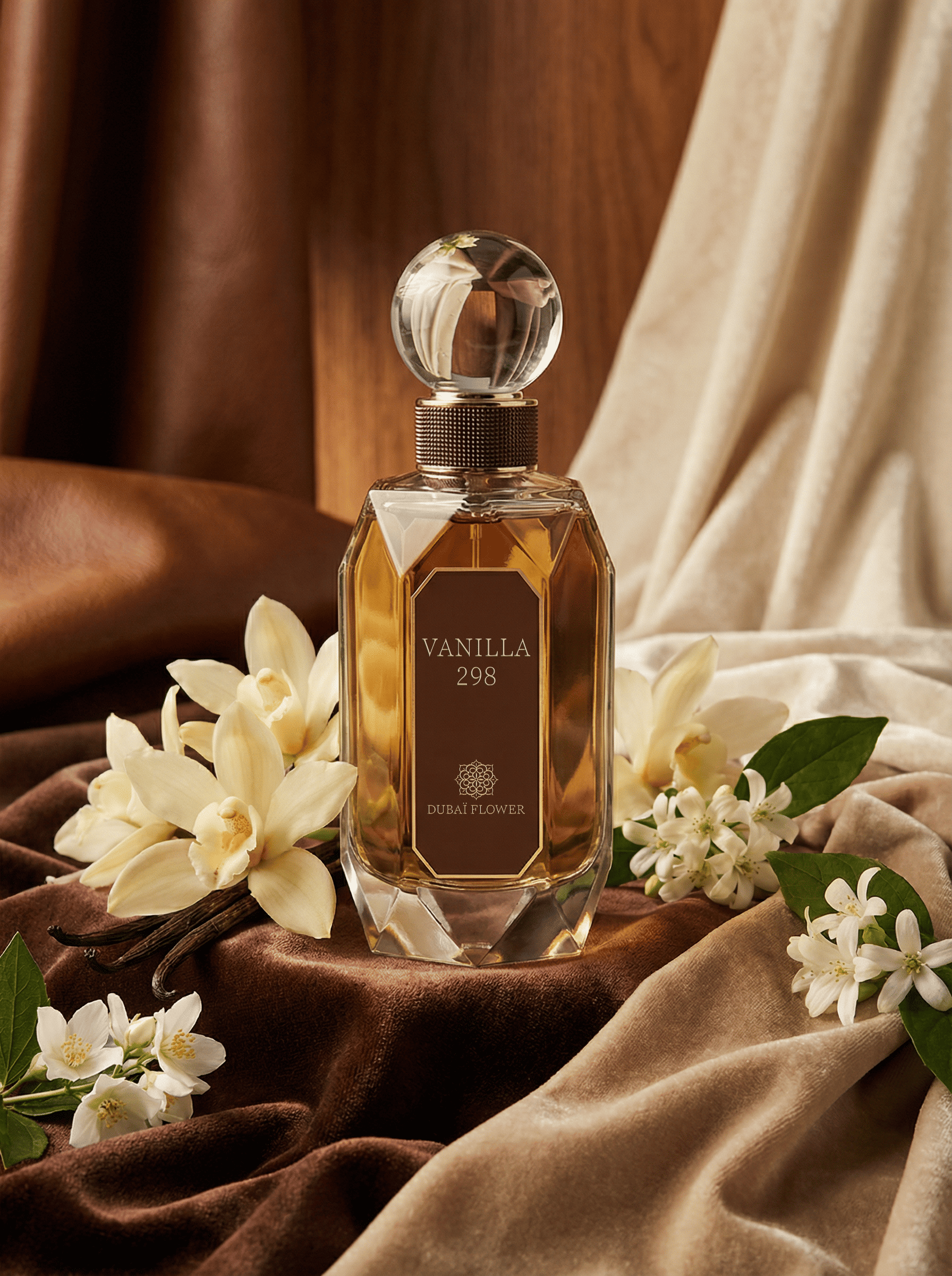Parfum Dubai Flowers - Vanille - 80 ml
