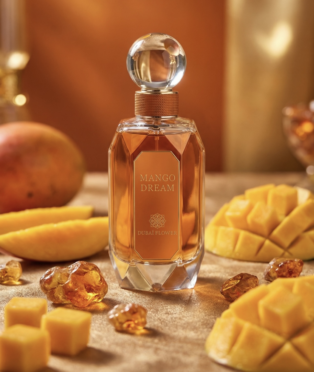Parfum Dubai Flower - Mango Cream - 80 ml